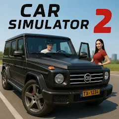 تحميل لعبة محاكي السيارات Car Simulator 2 مهكرة 2026 مجاناً