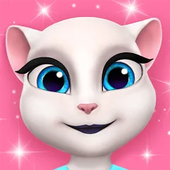 تنزيل لعبة صديقتي أنجيلا My Talking Angela مهكرة 2026 مجاناً