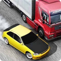 تنزيل لعبة ترافيك ريسر Traffic Racer مهكرة 2026 للأندرويد مجاناً