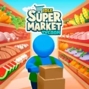 تحميل لعبة Idle Supermarket Tycoon مهكرة APK للأندرويد 2026 مجاناً