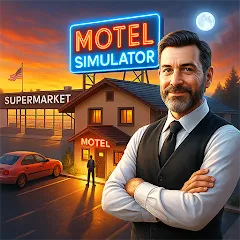 تحميل لعبة Supermarket & Motel Simulator مهكرة APK للأندرويد 2026 مجاناً