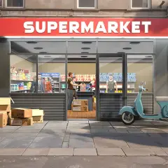 تحميل محاكي السوبر ماركت Supermarket Simulator مهكرة APK للأندرويد 2026 مجاناً