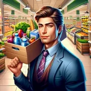 تحميل محاكي السوبر ماركت Supermarket Manager Simulator مهكرة APK للأندرويد